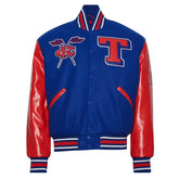 Tennessee State University Royal and Red Varsity Jacket