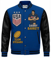 Stegaro Gridson Feel Good Fridays Danny Barrett Varsity Jacket