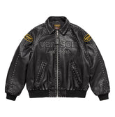 Supreme®/Vanson Leathers® Studded Leather Jacket (Black)