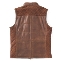 Mens Madison Cave Creek Leather Vest