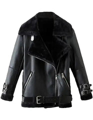 Rivera Shearling Sheepskin Leather Jacket