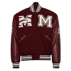 Morehouse College Maroon Varsity Jacket