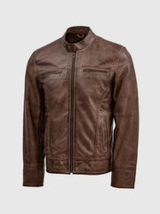 Waxed Vintage Brown Jacket