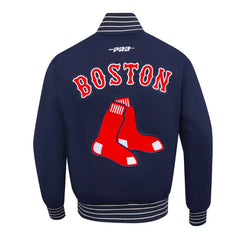 Boston Red Sox Current Logo Game Day Navy Jacket