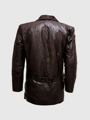 Dark Brown Button Jacket