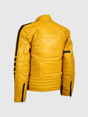 Yellow Motorcycle Jacket