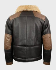 Jones-SF Shearling Bomber Black Jacket