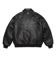 Supreme®/Vanson Leathers® Studded Leather Jacket (Black)