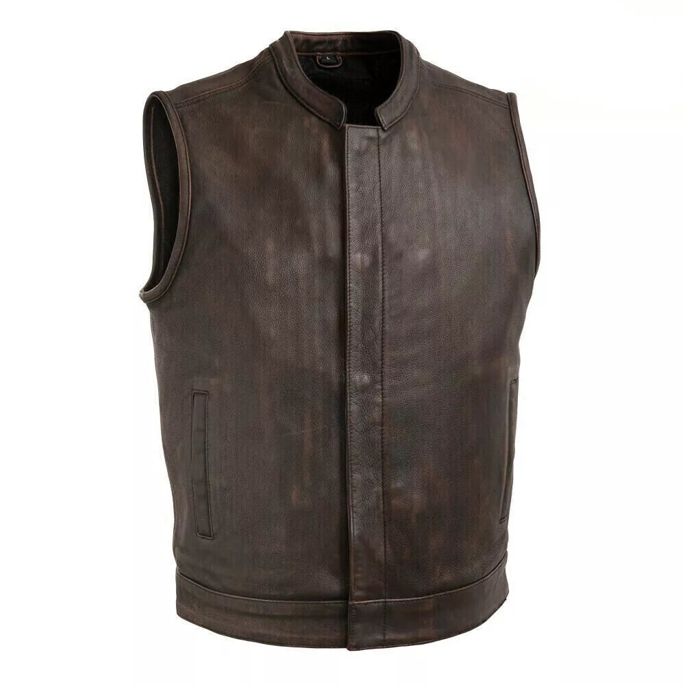 The Leather Fits Luxury Leather Vest – Modern Streetwear Meets Classic Craft