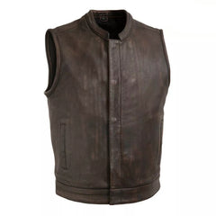 The Leather Fits Luxury Leather Vest – Modern Streetwear Meets Classic Craft