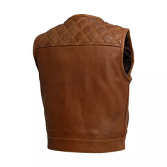 Genuine Leather Fashion Vest – Elegant Everyday Layer by The Leather Fits