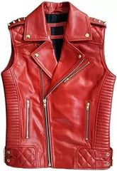 Lightweight Sheepskin Leather Vest | The Leather Fits