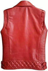 Lightweight Sheepskin Leather Vest | The Leather Fits