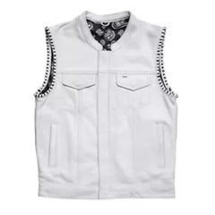 Urban Street Style Leather Vest | The Leather Fits