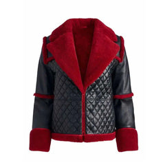 Aviator Pilot Red B3 Shearling Jacket