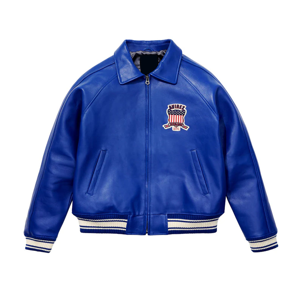 MENS BLUE ICON JACKET