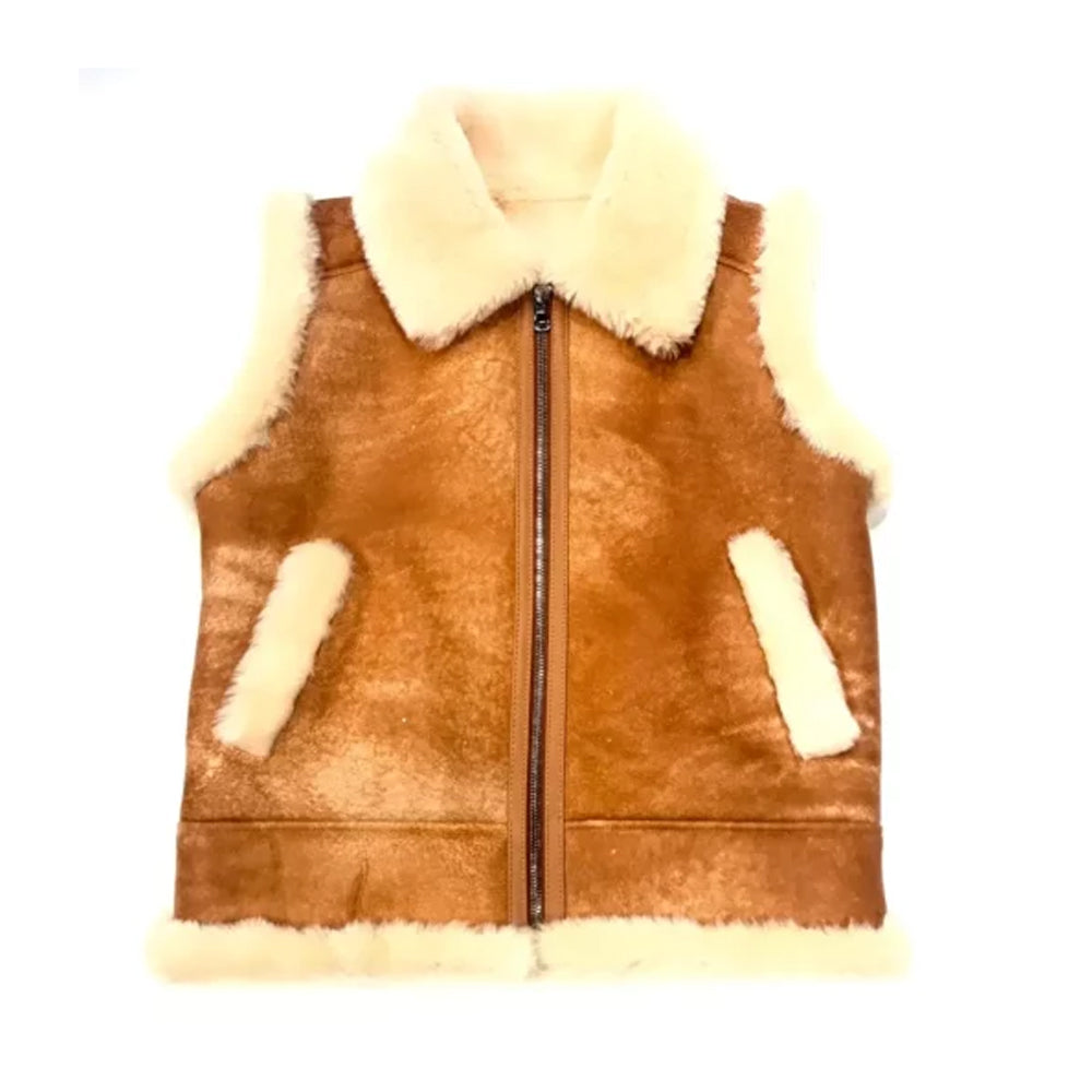 Men’s Aviator Shearling Vest