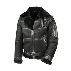 Mens Aviator B16 Sheepskin Shearling Jacket