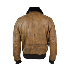 Mens Aviator Bomber Jacket