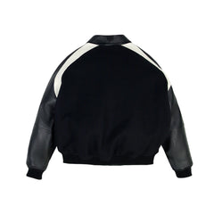 MENS LEATHER BLACK JACKET