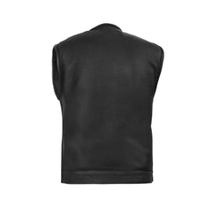 Maverick Men's Motorcycle Leather Vest